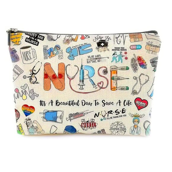Cosmetic, Makeup Bag for Nurses and Students - Picture 1 of 3